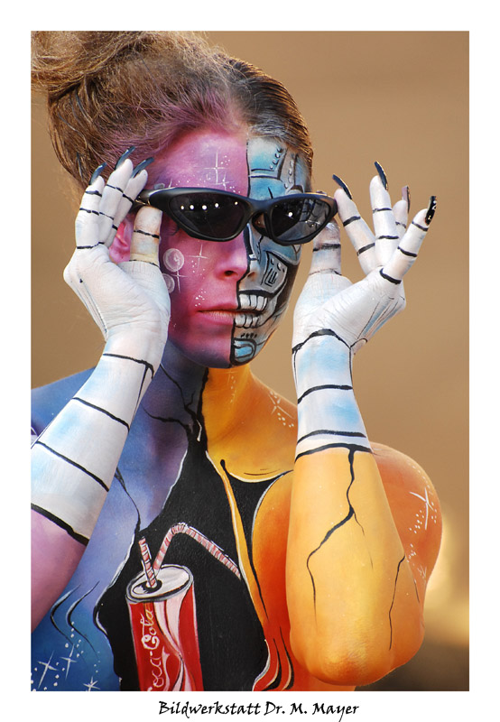 фото "body painting" метки: портрет, женщина