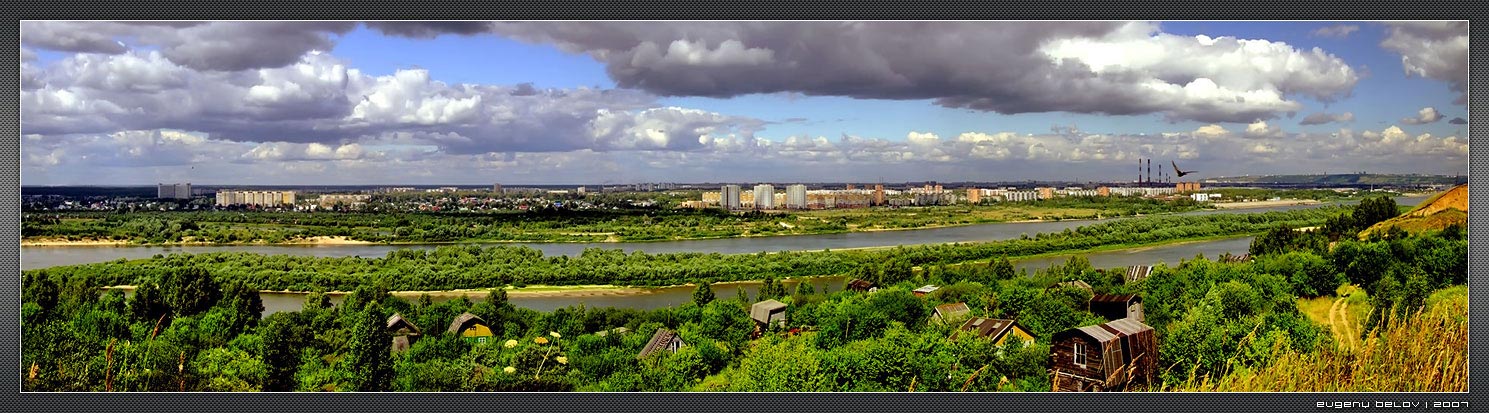 фото "Панорама | Нижний Новгород" метки: панорама, 