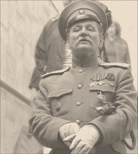 photo "The officer of White Guards" tags: genre, portrait, man