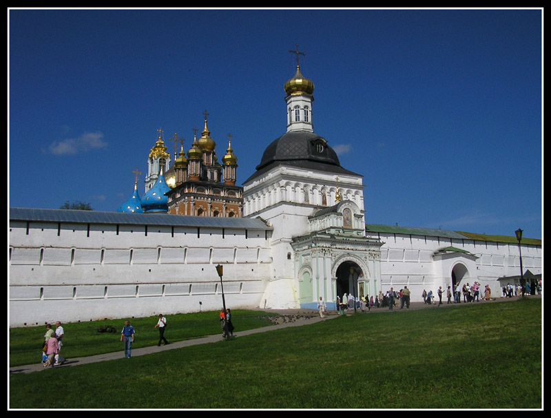 фото "Вход в Троице-Сергиеву лавру" метки: пейзаж, архитектура, 