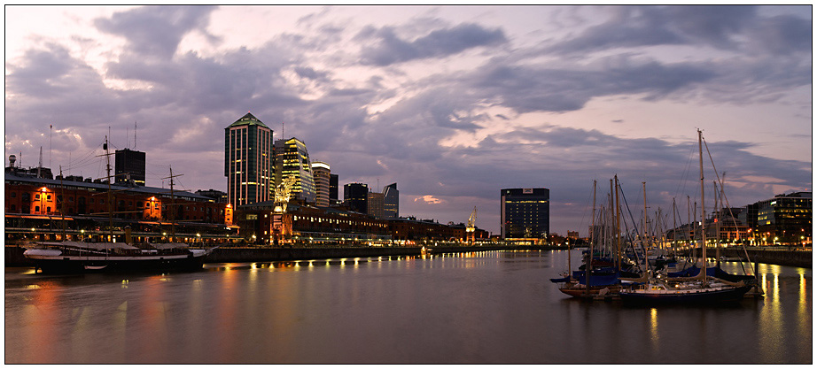 photo "Puerto Madero" tags: landscape, travel, South America, sunset