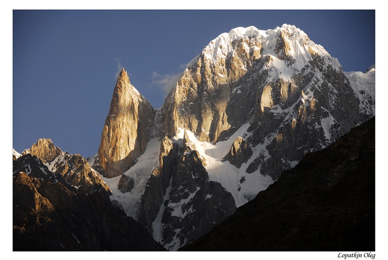 photo "Ledy Finger peak and Ultar Peak" tags: landscape, travel, Asia, mountains