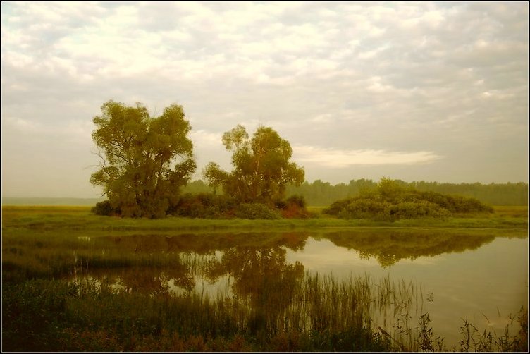 photo "Early morning silence" tags: landscape, sunset, water