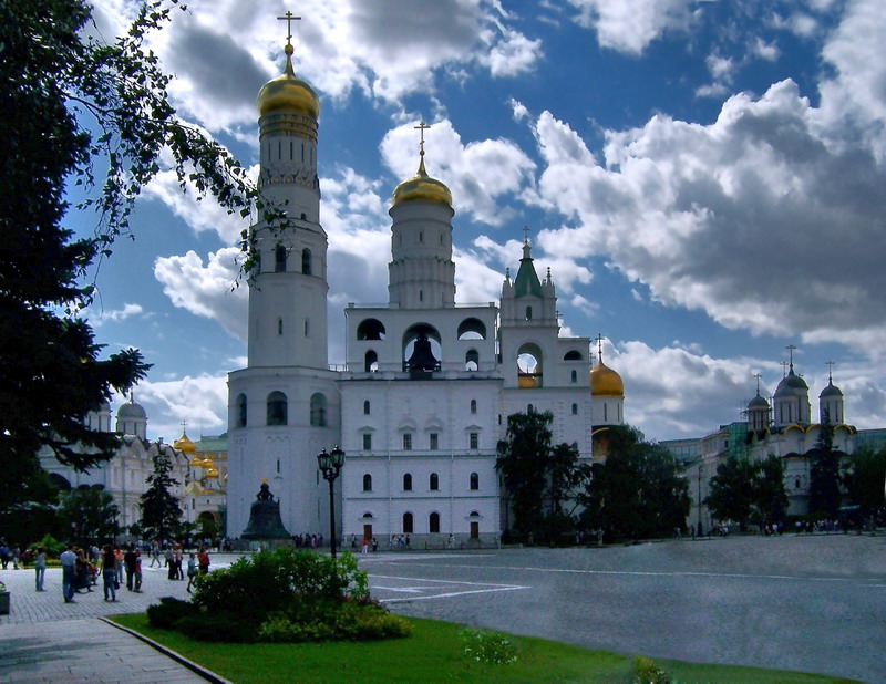 Колокольня иван великий москва