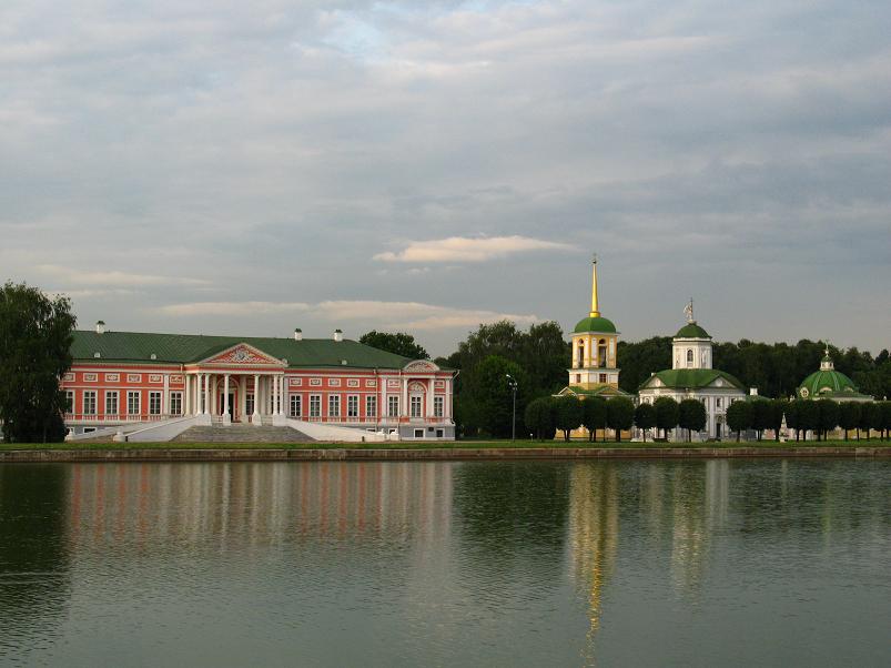 фото "Кусково" метки: архитектура, пейзаж, вода