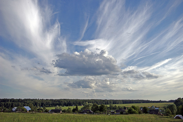 photo "***" tags: landscape, clouds, summer