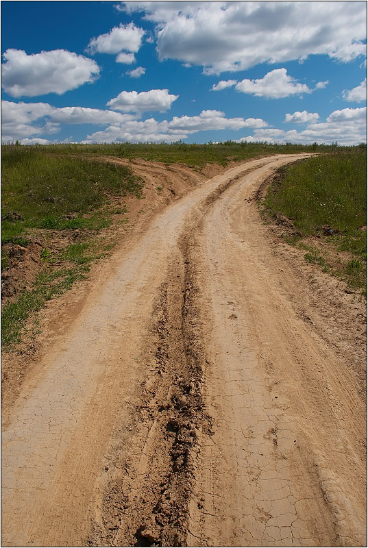 photo "The philosophy of roads in Russia" tags: genre, 
