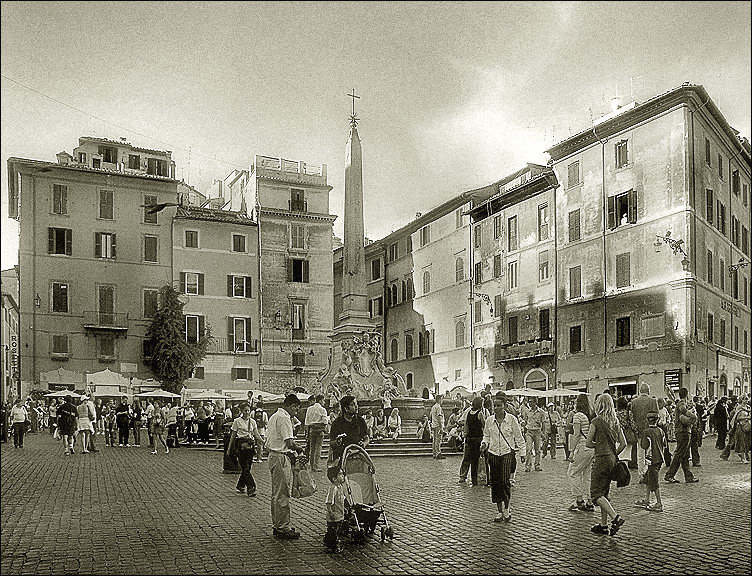 photo "In vanity of Eternal City" tags: architecture, black&white, landscape, 