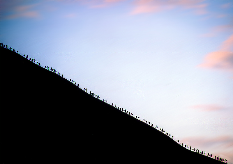 photo "the climb" tags: landscape, travel, Australia, mountains