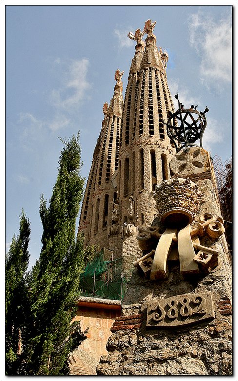 photo "Barcelona. La Sagrada Familia" tags: architecture, travel, landscape, Europe