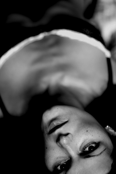 photo "***" tags: portrait, black&white, woman
