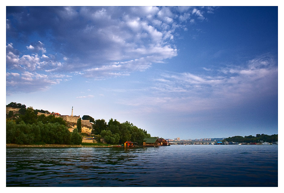 photo "Belgrade, from the Danube River" tags: architecture, landscape, water