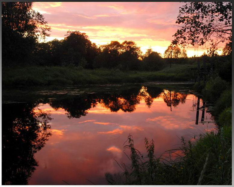 photo "***" tags: landscape, sunset