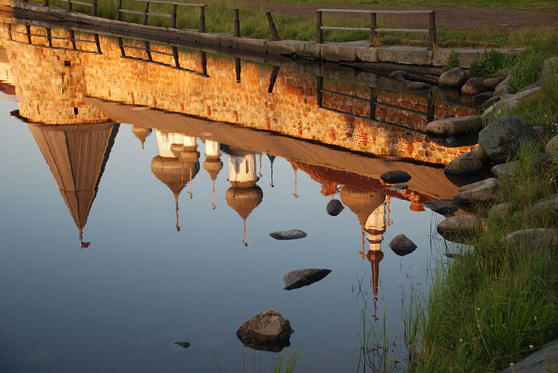 фото "Соловецкие отражения" метки: архитектура, пейзаж, 