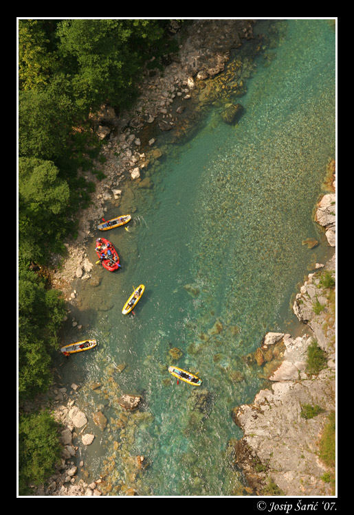 photo "Rafting On The Tara River" tags: landscape, water
