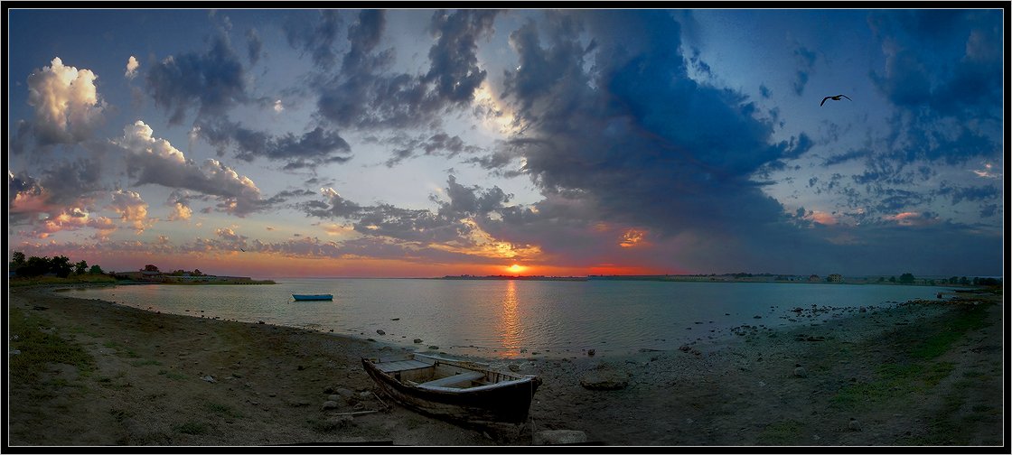 photo "***" tags: landscape, clouds, sunset