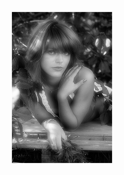 photo "Summer Love" tags: portrait, black&white, woman
