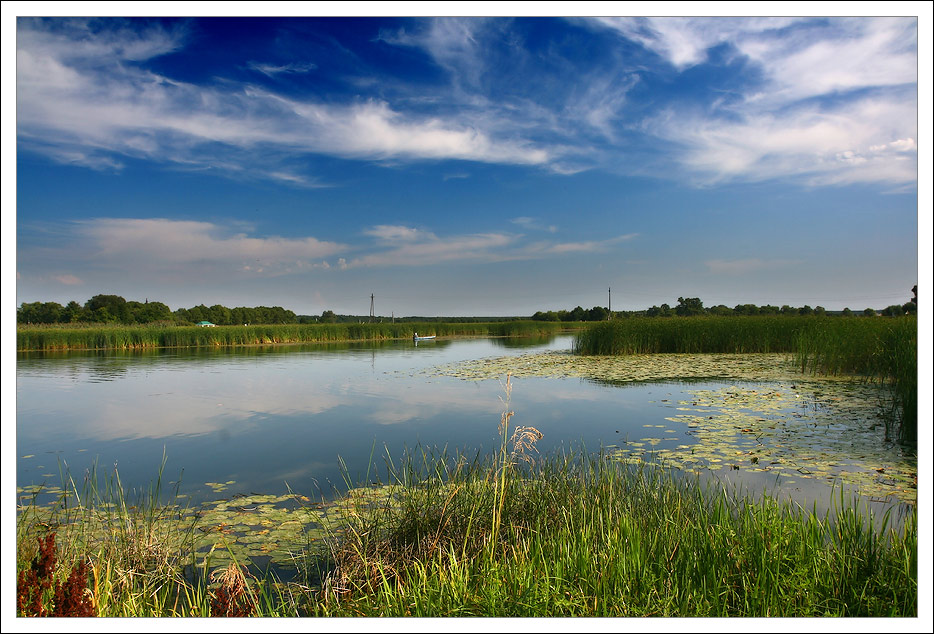 photo "речка, село Доброе" tags: landscape, summer, water