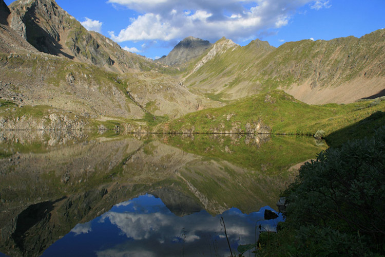 фото "Горное озеро Эхе-Гол" метки: пейзаж, горы