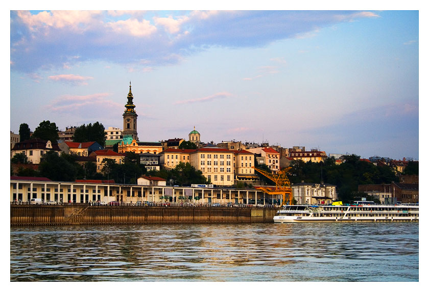 photo "Belgrade, from the Danube River" tags: architecture, city, landscape, 