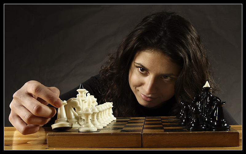 фото "the chess mistress" метки: портрет, женщина