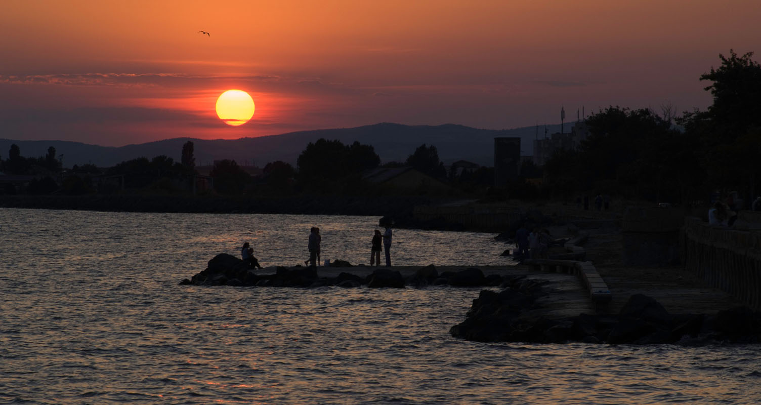 фото "Black Sea Sunset" метки: путешествия, пейзаж, Европа, закат