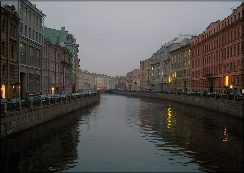 photo "St. Petersburg autumn. In rainy gray day ..." tags: city, 