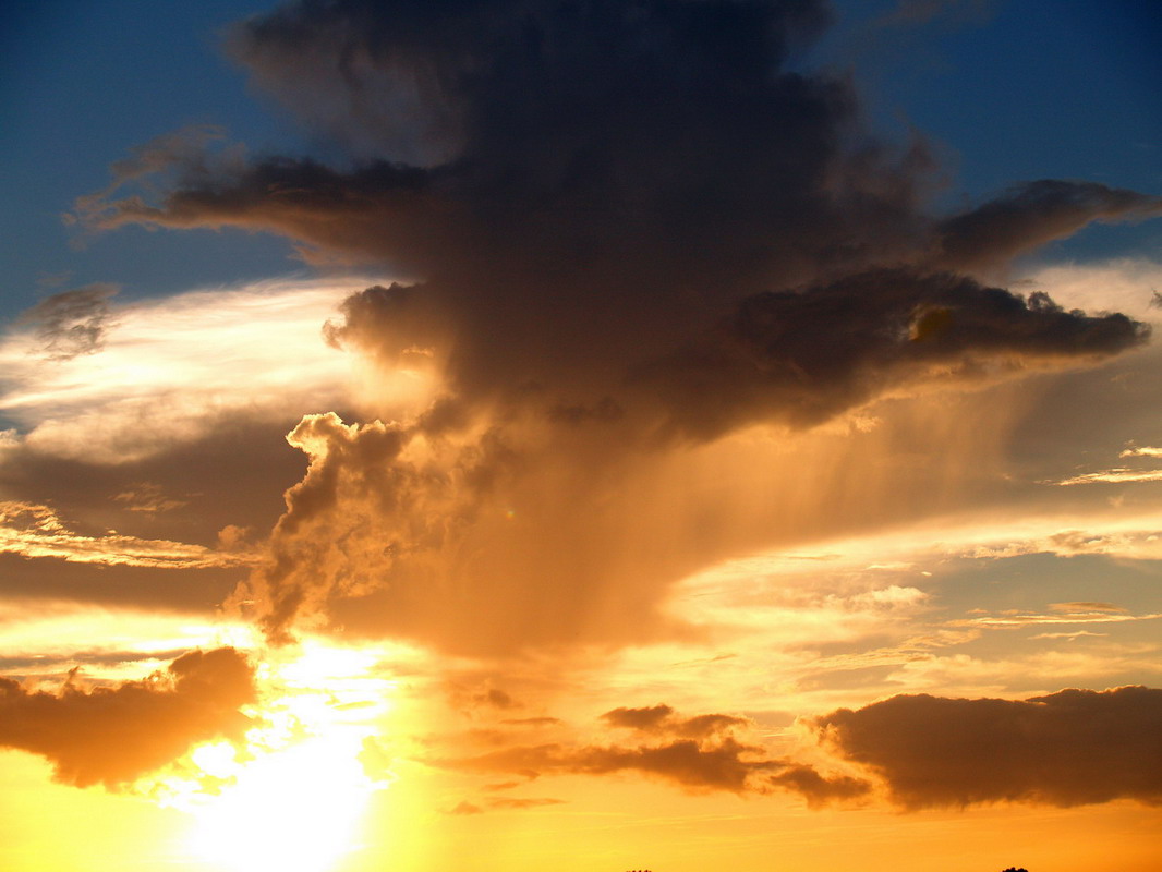 photo "The Dragon of the Sunset" tags: landscape, sunset