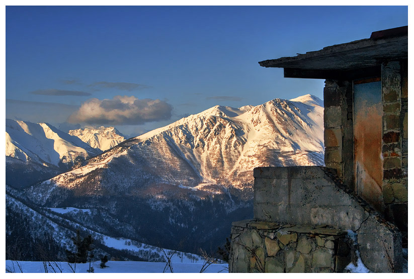 photo "***" tags: landscape, mountains, winter