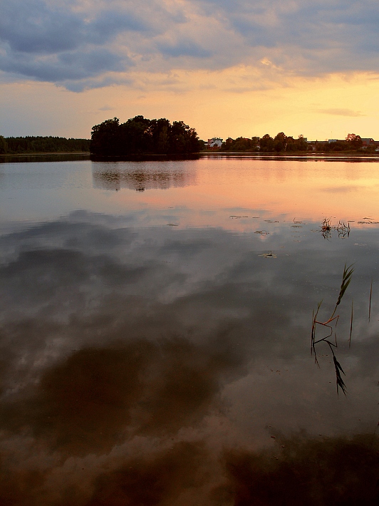 фото "Испачканное небо" метки: пейзаж, вода, лето