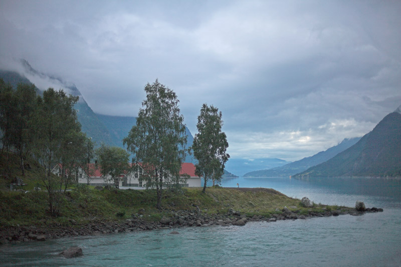 фото "White night on fjord" метки: пейзаж, вода, лето