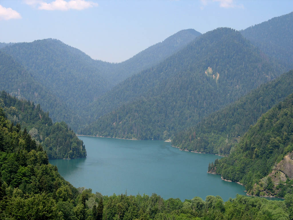 photo "Ritsa lake" tags: landscape, mountains, water