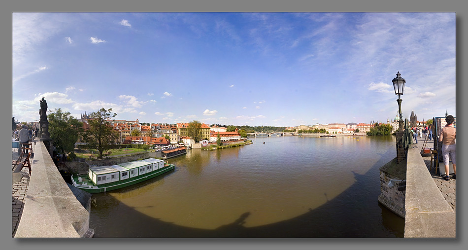 photo "Praha from Karlov bridge" tags: landscape, travel, Europe, water