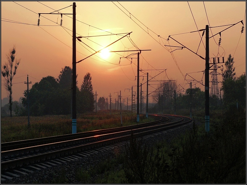 photo "Railway motive" tags: landscape, summer