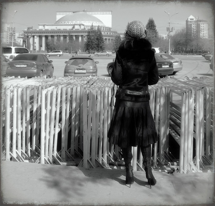 photo "STRANGER" tags: genre, black&white, 