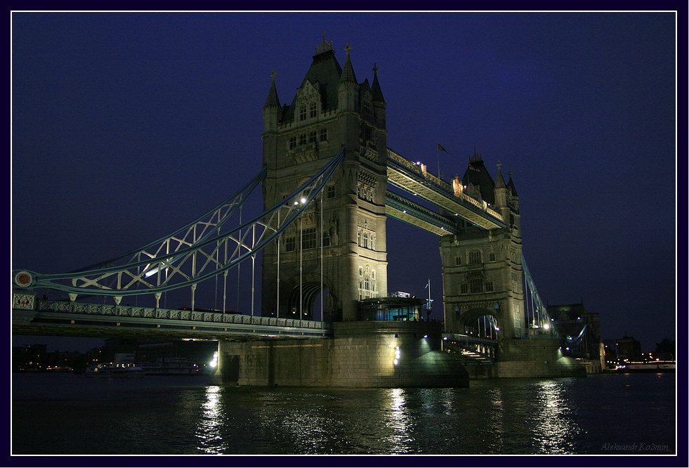 фото "LONDON. The Tower Bridge." метки: город, архитектура, пейзаж, 