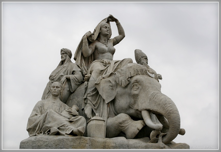 photo "London. Albert Memorial" tags: fragment, architecture, landscape, 