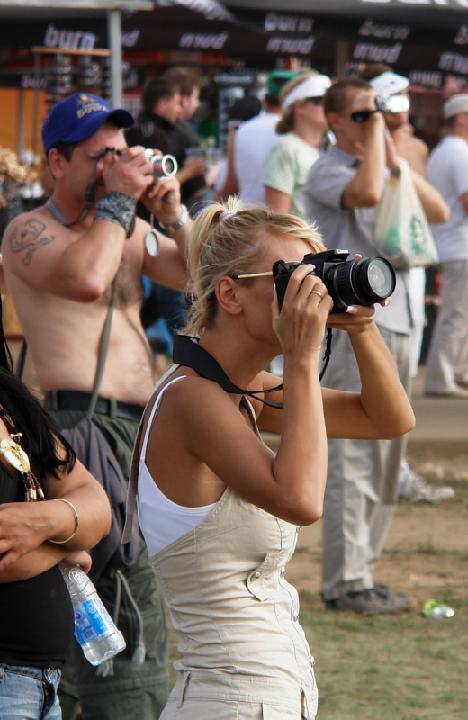 photo "colleagues at the air show ..." tags: portrait, genre, woman