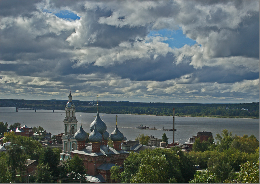 photo "The city of Kostroma on the Volga River" tags: architecture, landscape, 