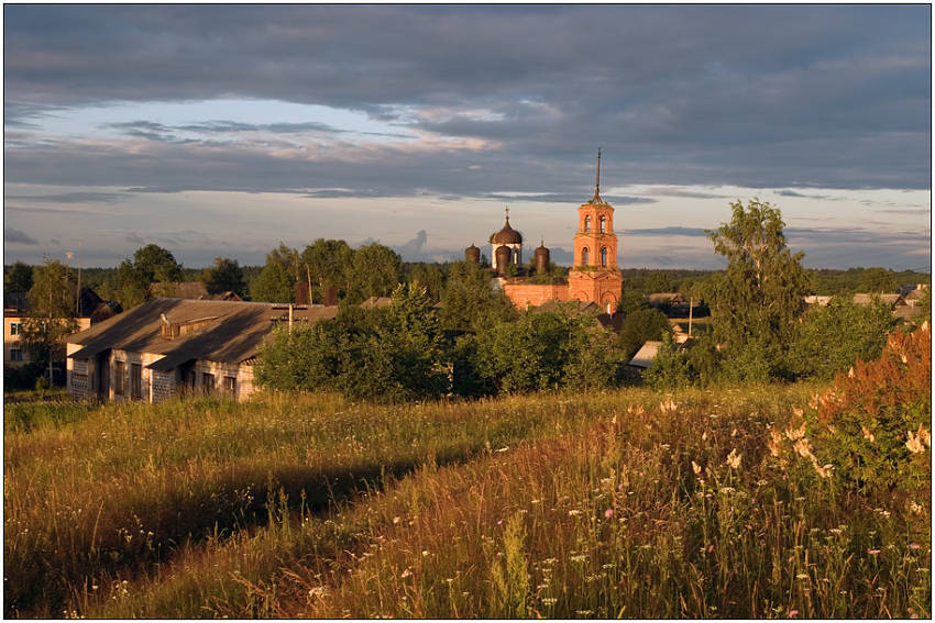 photo "300 kms from Moscow" tags: landscape, architecture, sunset