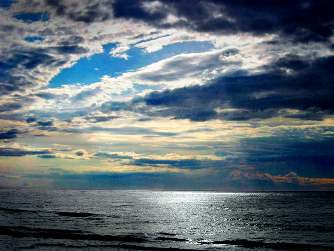 photo "Sea and sky lights" tags: landscape, summer