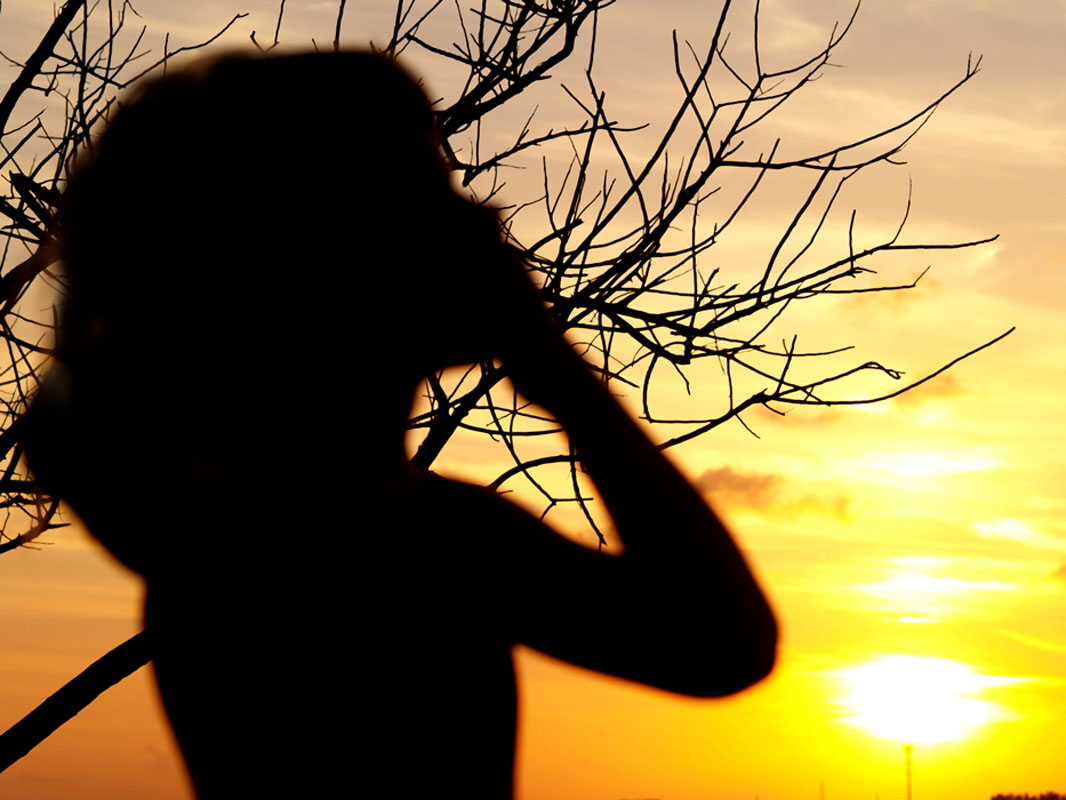 photo "Watching the Sunset" tags: landscape, montage, water