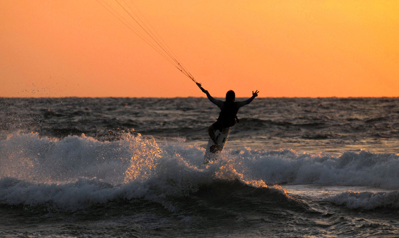 photo "Victory" tags: landscape, sport, sunset