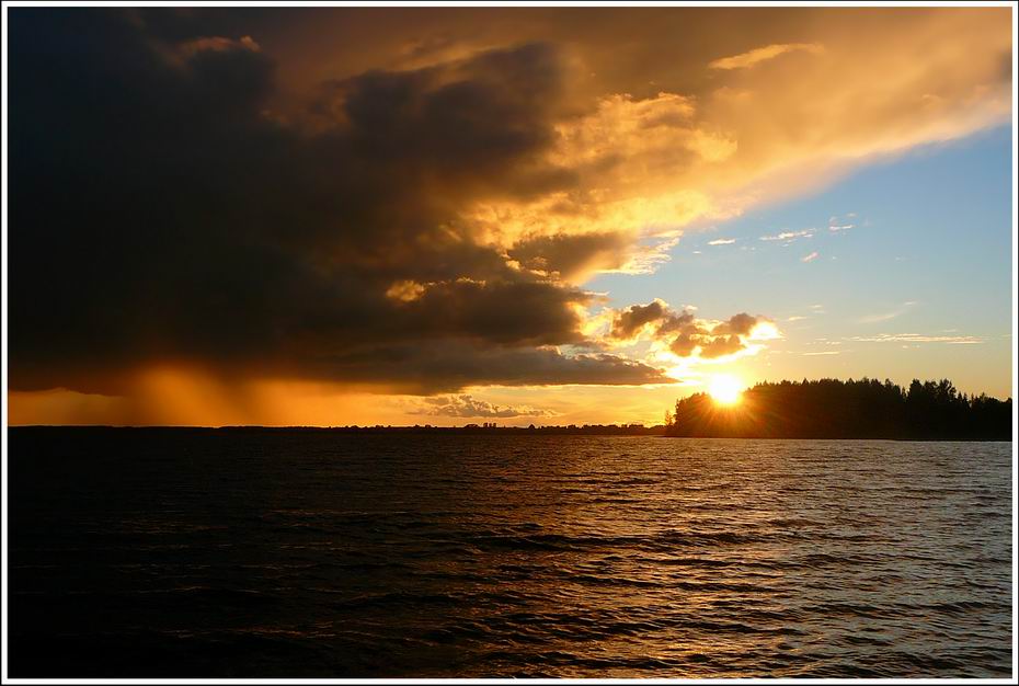 photo "***" tags: landscape, clouds, sunset