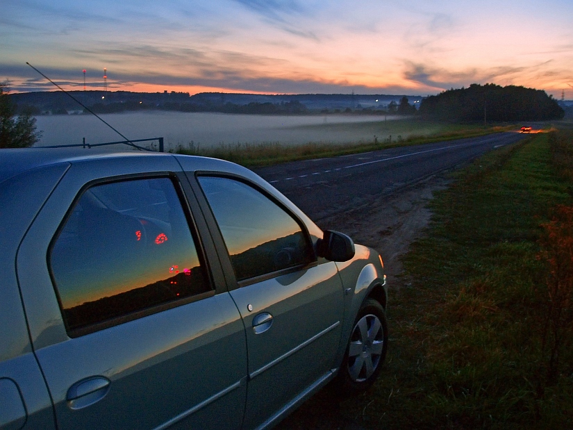 photo "***" tags: technics, landscape, sunset