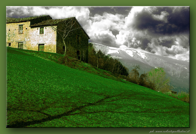 photo "Green and shadow" tags: landscape, mountains