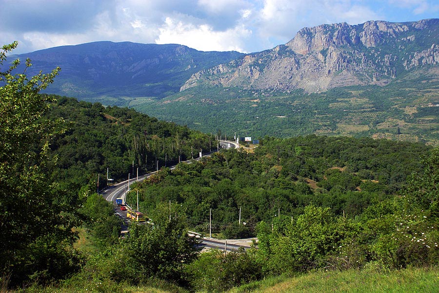 фото "Зиг-заги Крымских дорог" метки: пейзаж, горы