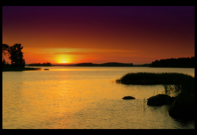 photo "***" tags: landscape, sunset, water