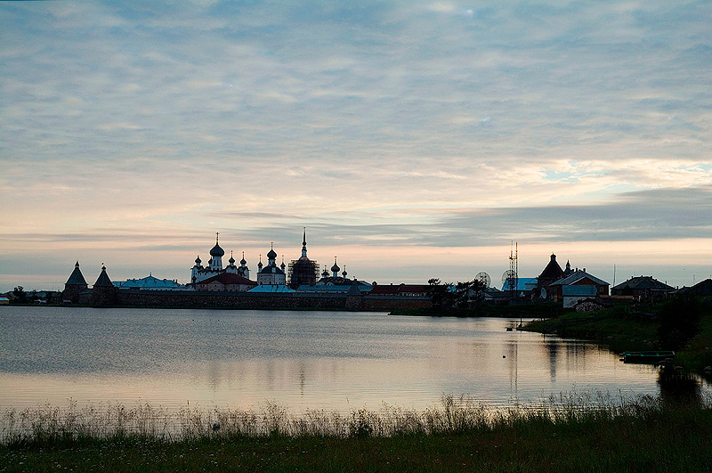 photo "white sea night" tags: landscape, architecture, sunset