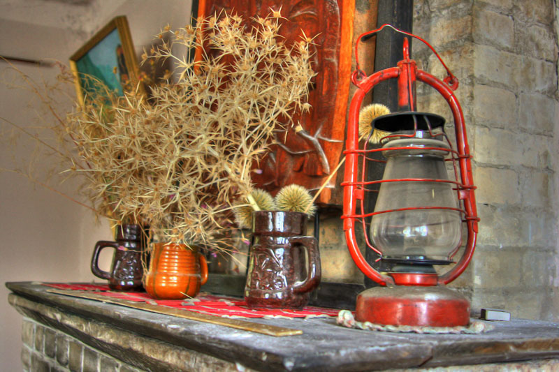 photo "Miner's lamp on chimney" tags: still life, interior, 